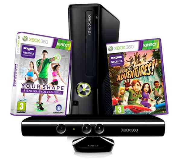 Consola Xbox 360 4 Gb Kinect Your Shape Evolved 2012